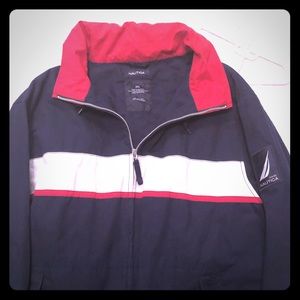 Nautica Red, Blue and White XXL Jacket